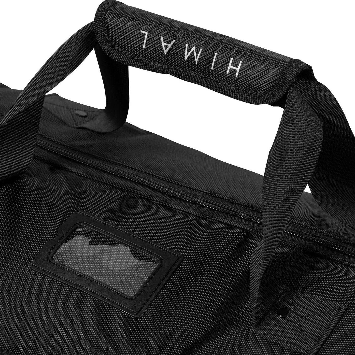 Heavy Duty Oxford Fabric Golf Travel Bag with Hard Case Top-Classic Black