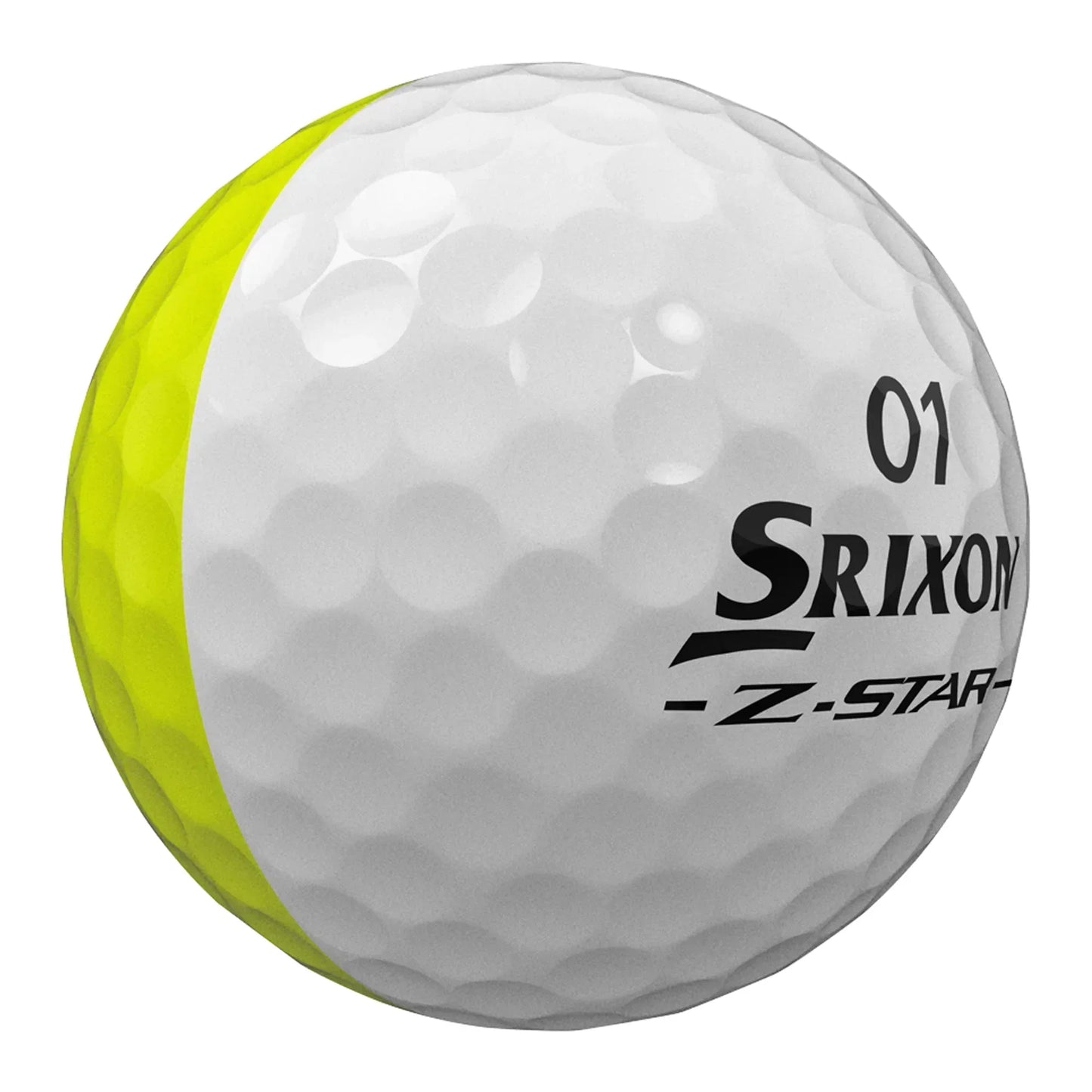 Srixon Z Star Divide Golf Balls 2025 - White / Yellow