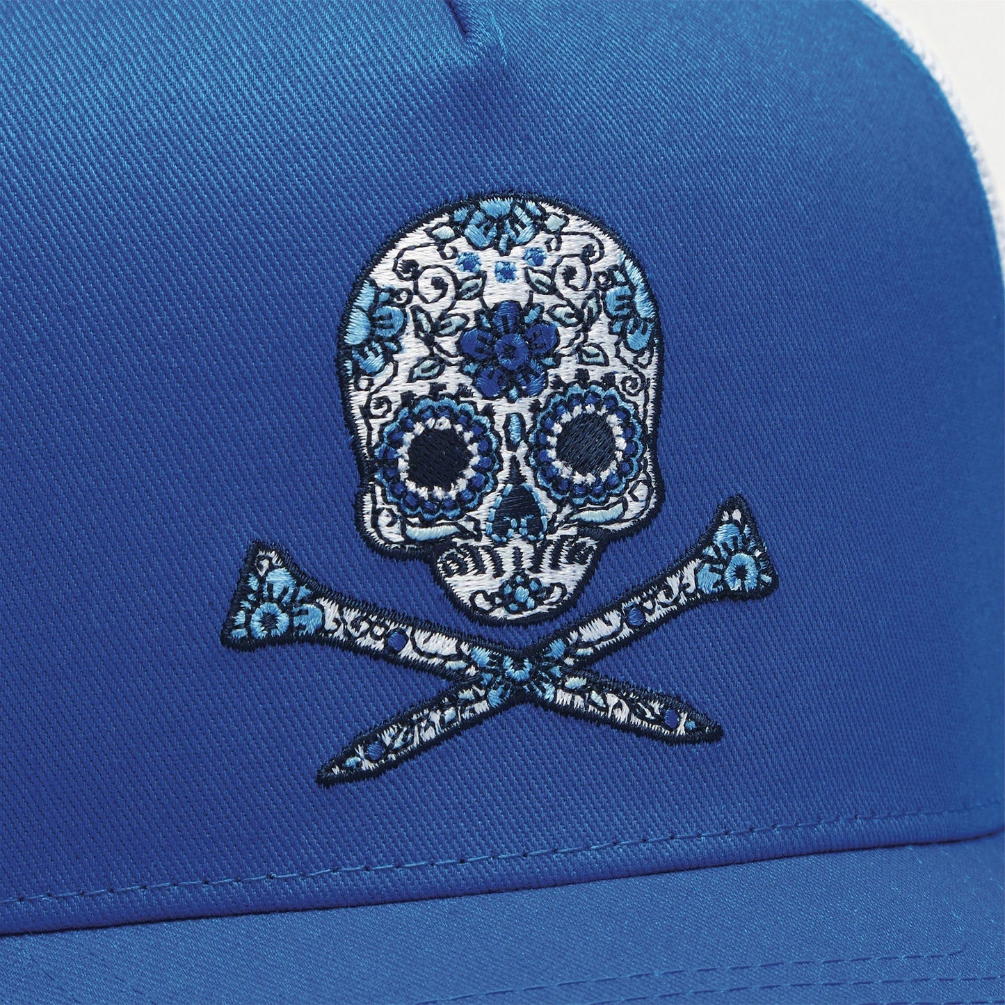 G/FORE Dias De Los Muertos Cotton Twill Golf Trucker Cap