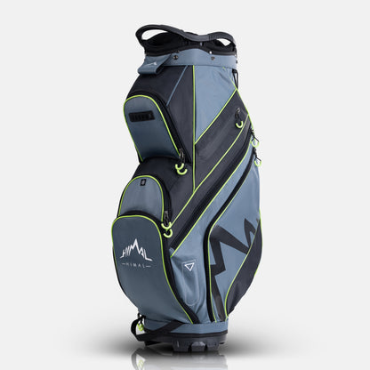 14-Way Golf Cart Bag with Organizer Divider-Foggy Blue