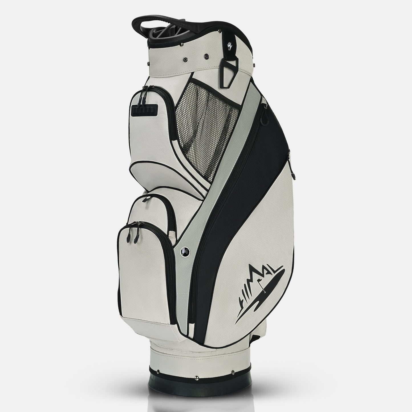 uniHimal Silence 001 Quiet Soundles 14 Way Organizer Dividers Golf Cart Bag Gray