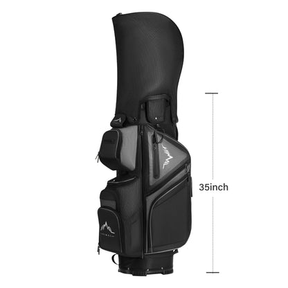 Golf Cart Bag 15-Way Organizer Divider-Charcoal Gray