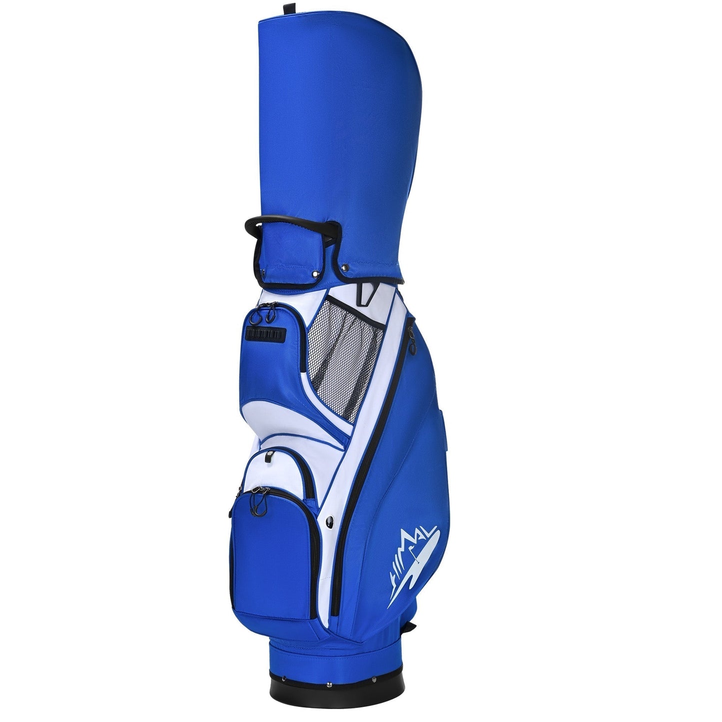 uniHimal Silence 001 Quiet Soundles 14 Way Organizer Dividers Golf Cart Bag Blue White