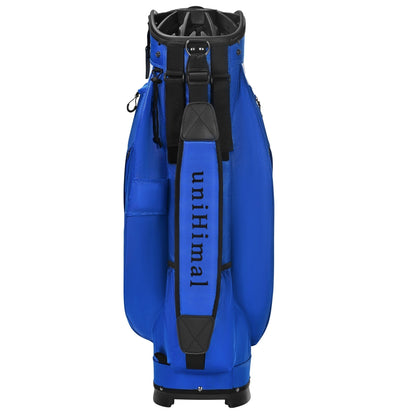 uniHimal Silence 001 Quiet Soundles 14 Way Organizer Dividers Golf Cart Bag Blue White