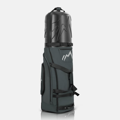 Golf Travel Bag for Airlines with Wheels-Deep Grey