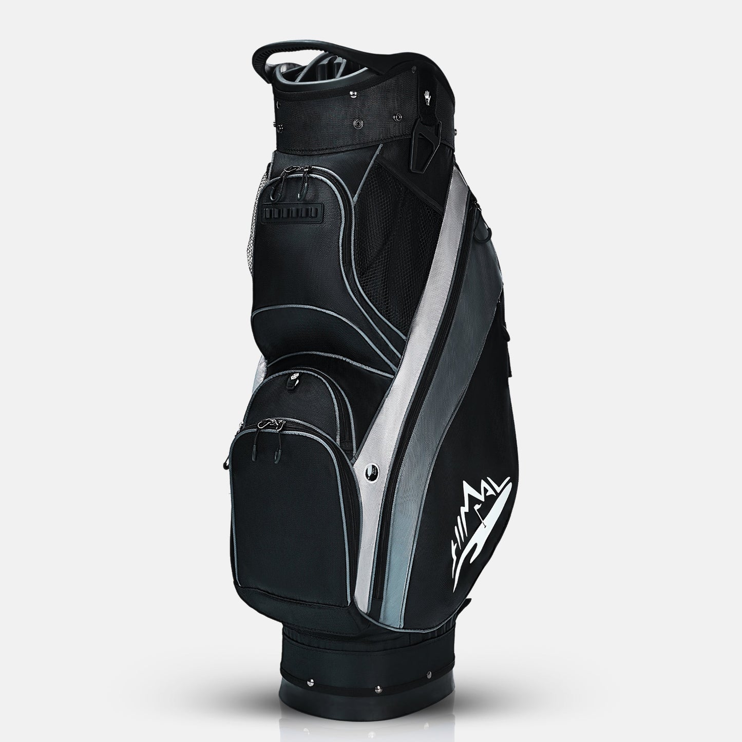 uniHimal Silence 001 Quiet Soundles 14 Way Organizer Dividers Golf Cart Bag Black