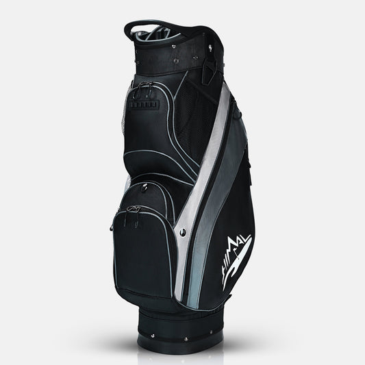 uniHimal Silence 001 Quiet Soundles 14 Way Organizer Dividers Golf Cart Bag Black