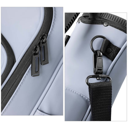 Lightweight Synthetic Leather Golf Stand Bag-Grey
