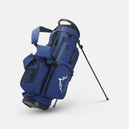 Golf Stand Bag with 7 Way Top Dividers-Blue