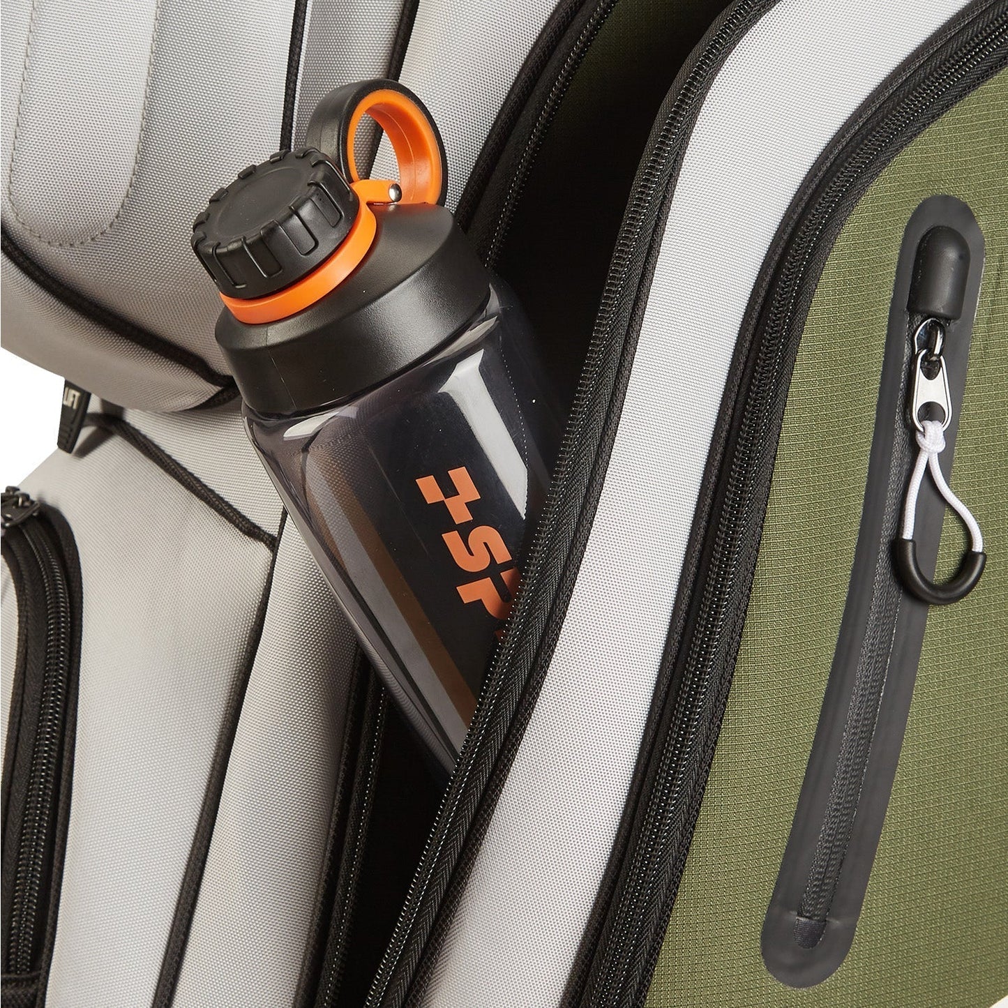 14-Way Golf Cart Bag Pro-Gray Green