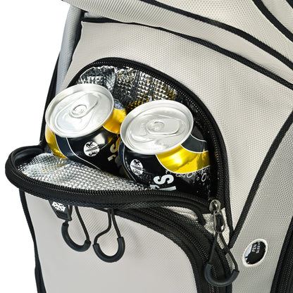 uniHimal Silence 001 Quiet Soundles 14 Way Organizer Dividers Golf Cart Bag Gray