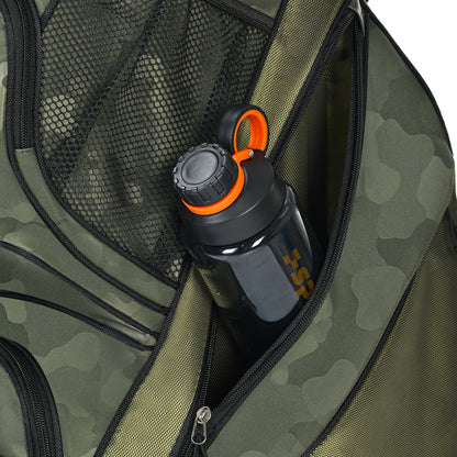 uniHimal Silence 001 Quiet Soundles 14 Way Organizer Dividers Golf Cart Bag Camo