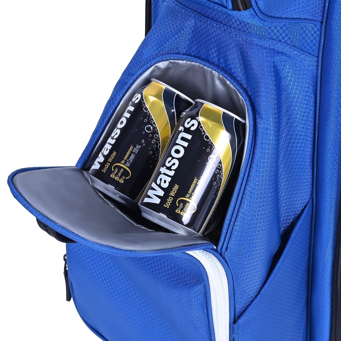 uniHimal Silence 002 Quiet Soundless 15 Way Organizer Dividers Golf Cart Bag Blue