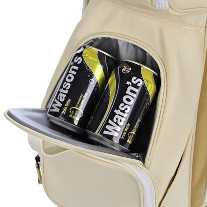 uniHimal Silence 002 Quiet Soundless 15 Way Organizer Dividers Golf Cart Bag Beige