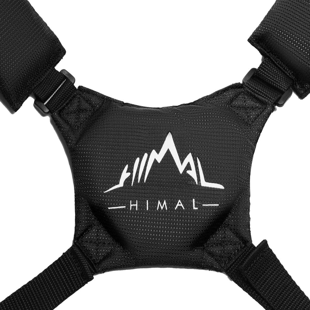 4-Way Full-Length Golf Stand Bag-Pure Black White