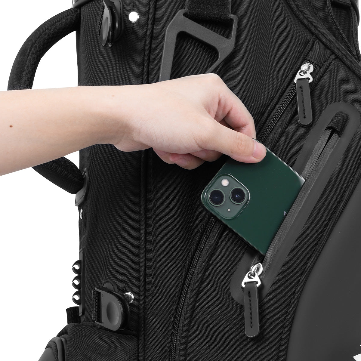 5-Way Golf Stand Bag-Classic Black