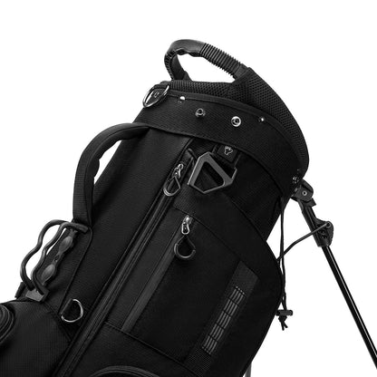 Golf Stand Bag with 7 Way Top Dividers-Black