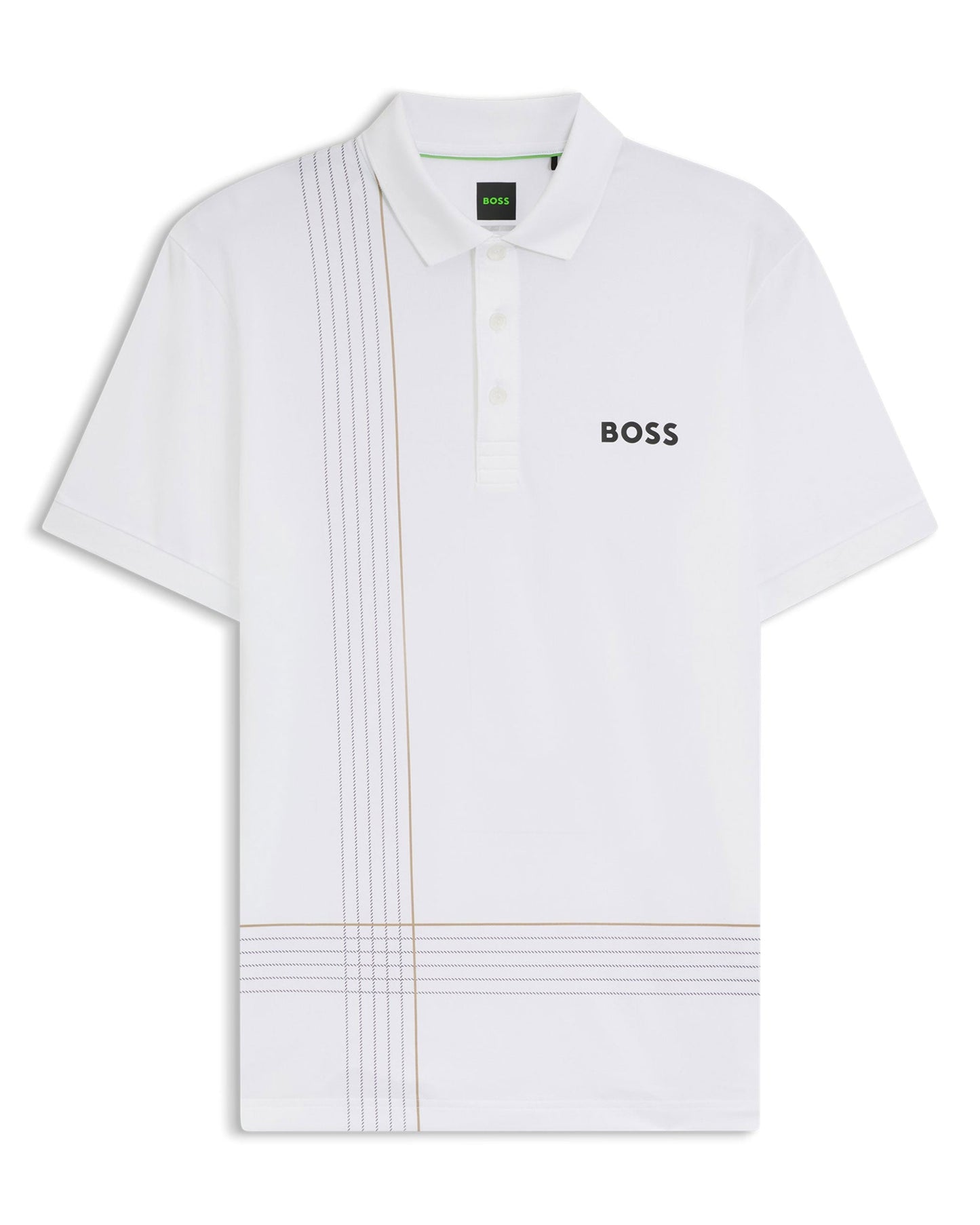 Boss Polo Check Golf Polo