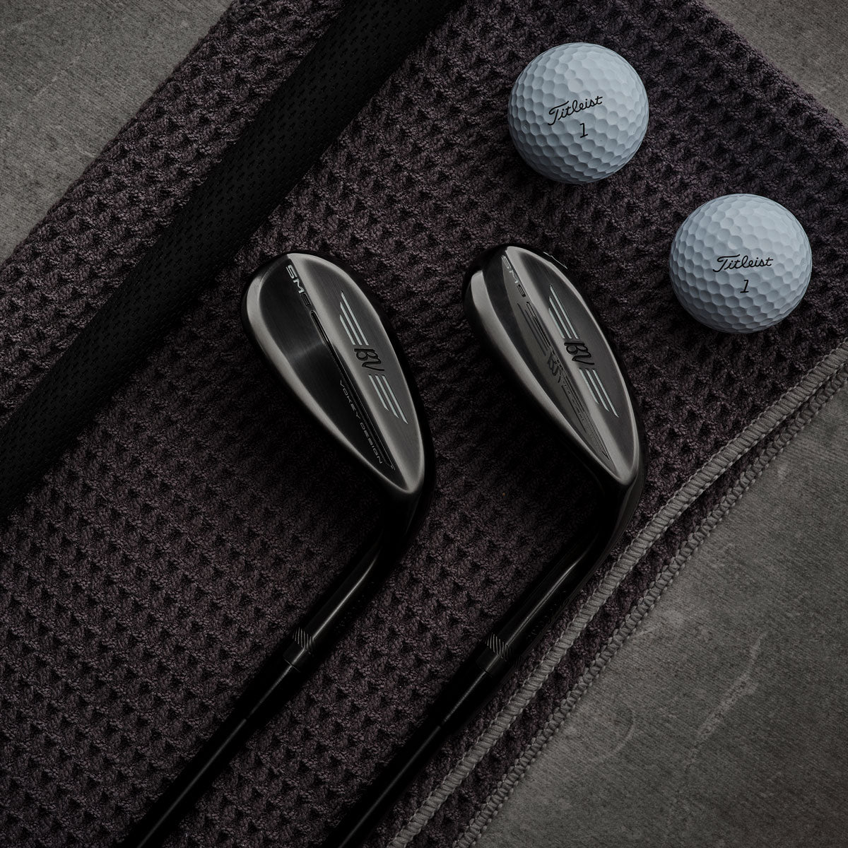 Titleist Vokey SM9 Jet Black Premium Golf Wedge