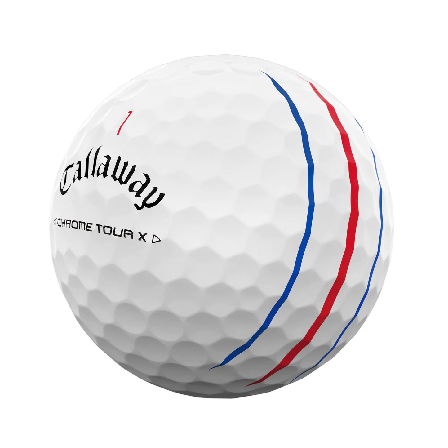 Callaway Chrome Tour X Triple Track Golf Balls - White