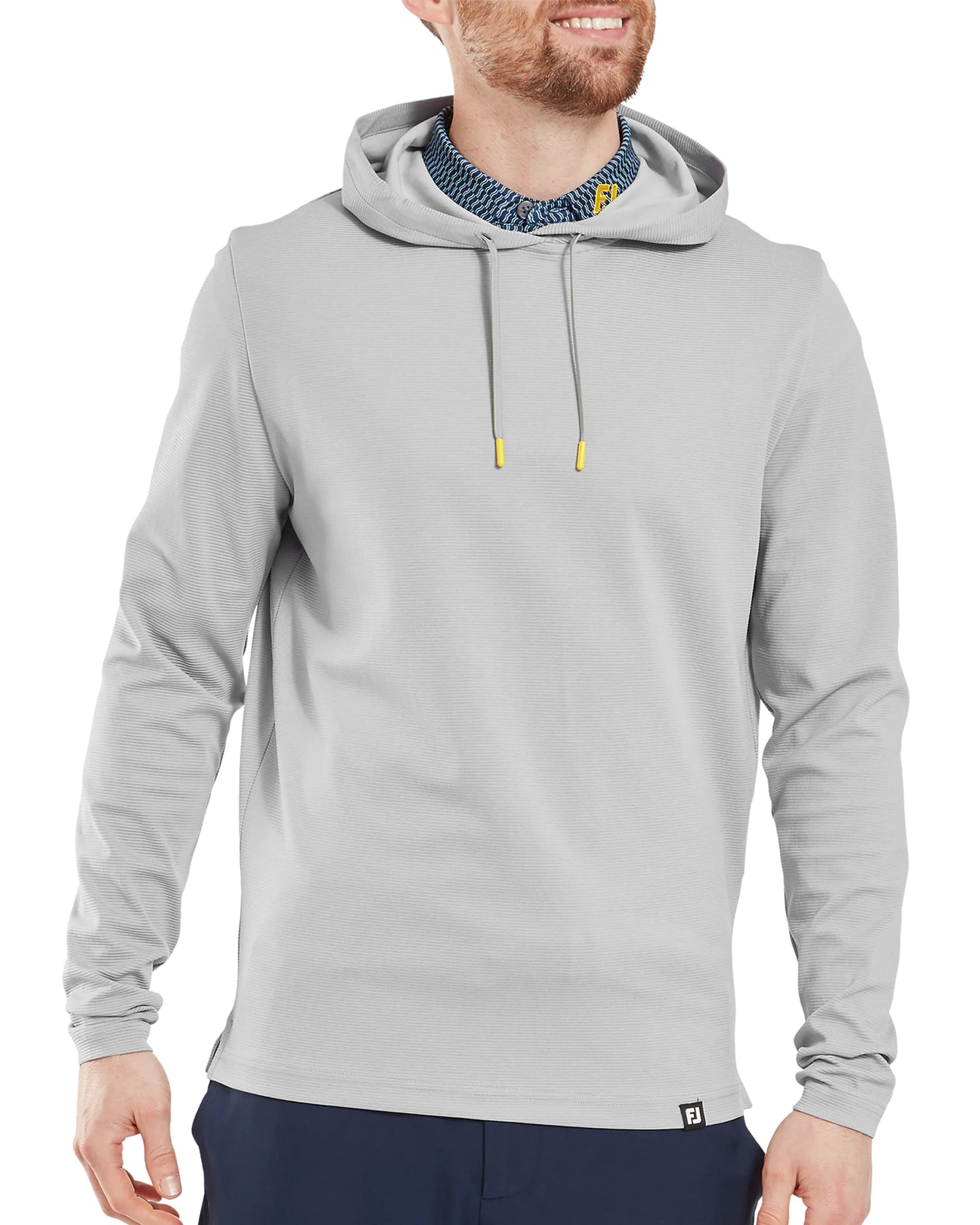 FootJoy Ottoman Jacquard Golf Hoodie