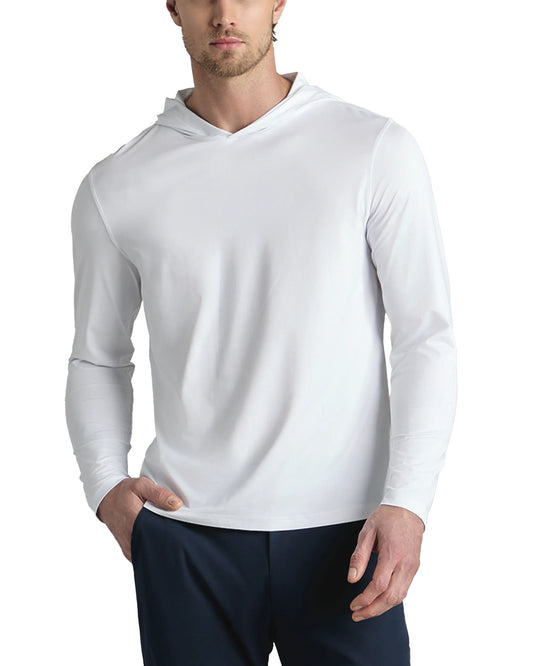 G/FORE Melange Ice Nylon Golf Hoodie