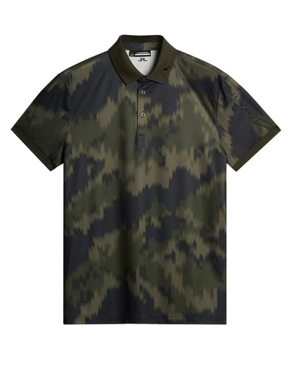 J.Lindeberg Tour Tech Print Golf Polo
