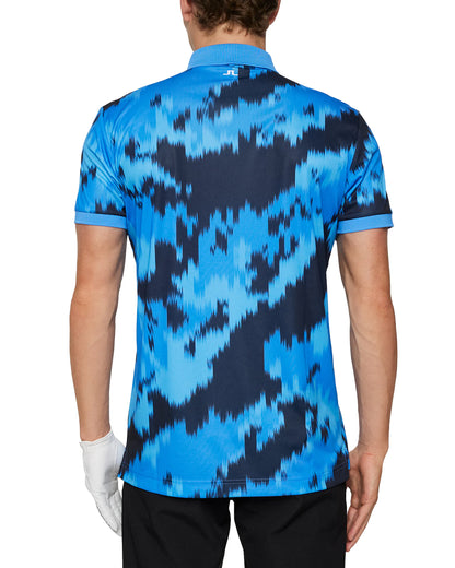 J.Lindeberg Tour Tech Print Golf Polo