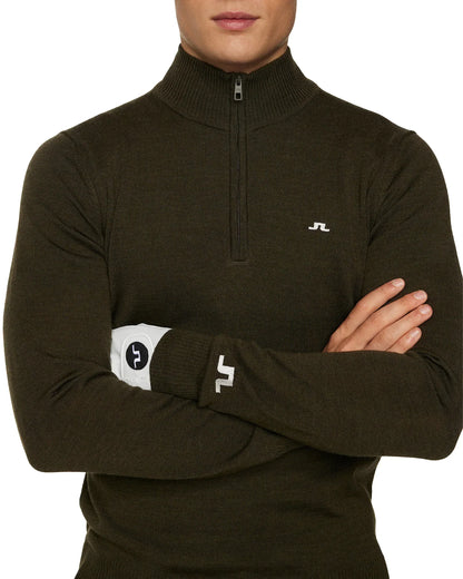 J.Lindeberg Kian Zipped Golf Sweater