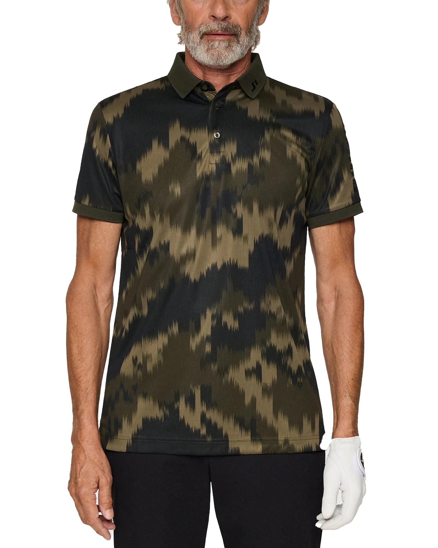 J.Lindeberg Tour Tech Print Golf Polo