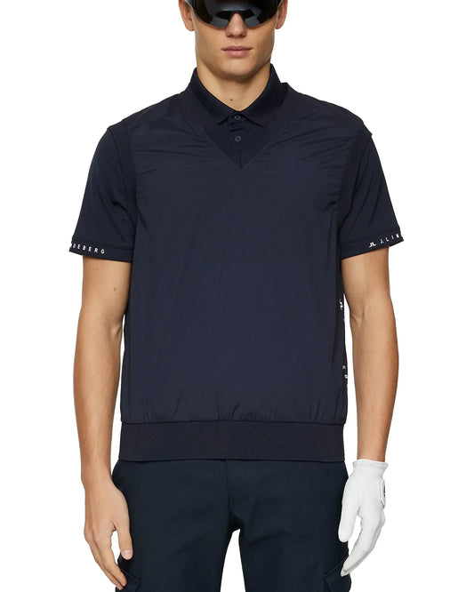 J.Lindeberg Hybrid Vest Golf Windbreaker