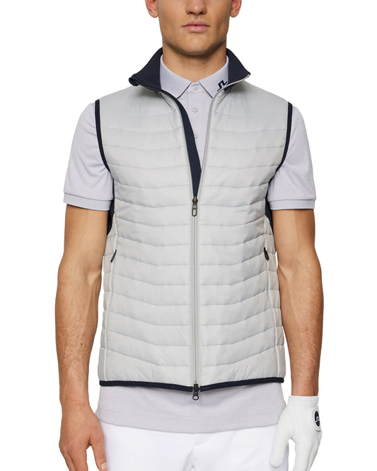 J.Lindeberg Holden Quilt Hybrid Golf Vest
