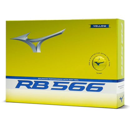 Mizuno RB566 2024 Golf Balls - Yellow