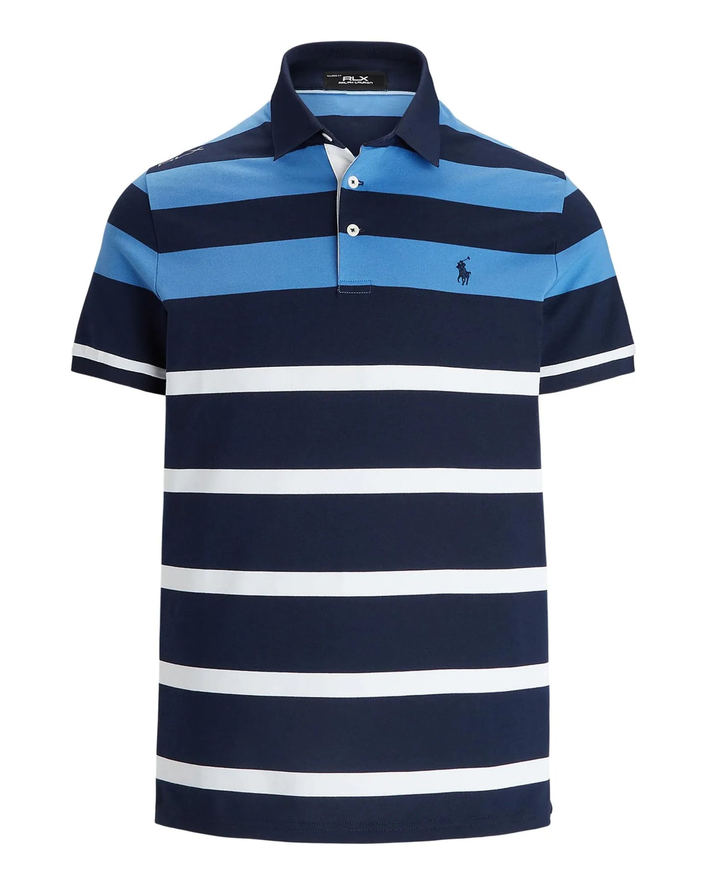 RLX Tailored Fit Performance Stripe Polo