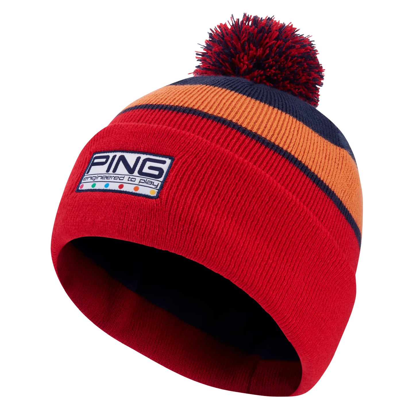 Ping Colour Code Golf Bobble Hat