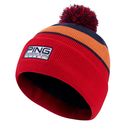 Ping Colour Code Golf Bobble Hat