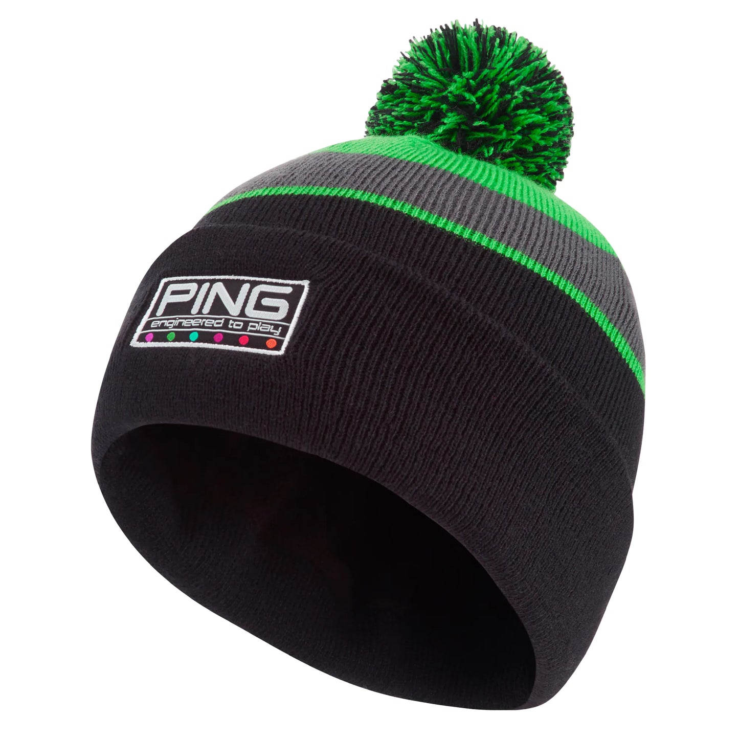 Ping Colour Code Golf Bobble Hat