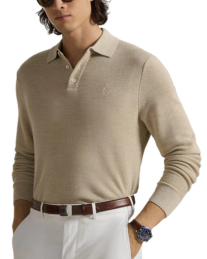 Ralph Lauren Performance Polo-Collar Golf Jumper