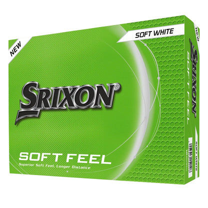Srixon Soft Feel 14 Golf Balls - White