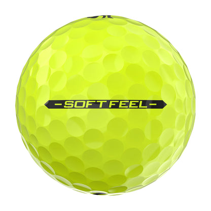 Srixon Soft Feel 14 Golf Balls - Yellow