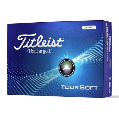 Titleist Tour Soft Golf Balls - 2 Dozen with Free Travel Mug