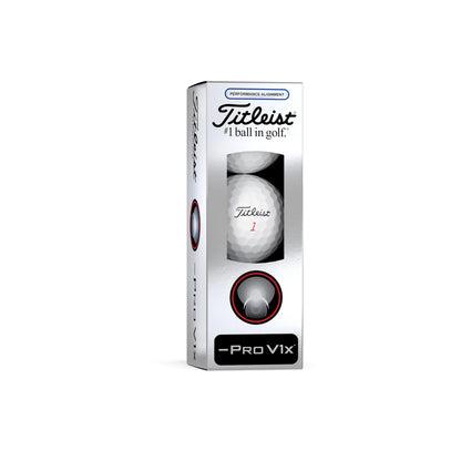 Titleist Pro V1x Left Dash AIM Performance Alignment Golf Balls - Blue